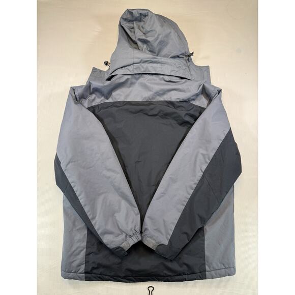 NordicTrack Men’s Gray Winter Ski Jacket Hooded Fleece Lined Size Medium - Picture 3 of 9